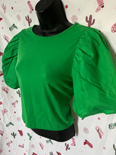 Load image into Gallery viewer, Green Blouse • Size Xsmall

