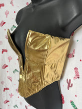 Load image into Gallery viewer, Better Be Metallic Corset (Size Large)
