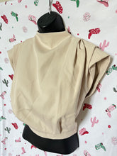 Load image into Gallery viewer, Glam Cream Blouse • Size Large
