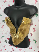 Load image into Gallery viewer, Better Be Metallic Corset (Size Large)
